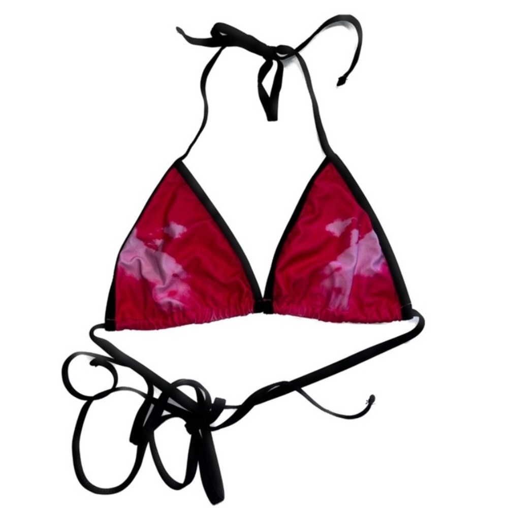 Pink & Black Bikini